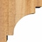Ekena Millwork Mediterranean Rough Sawn Corbel, Western Red Cedar, 4"W x 6"D x 6"H COR04X06X06MED00RWR - alternate 3